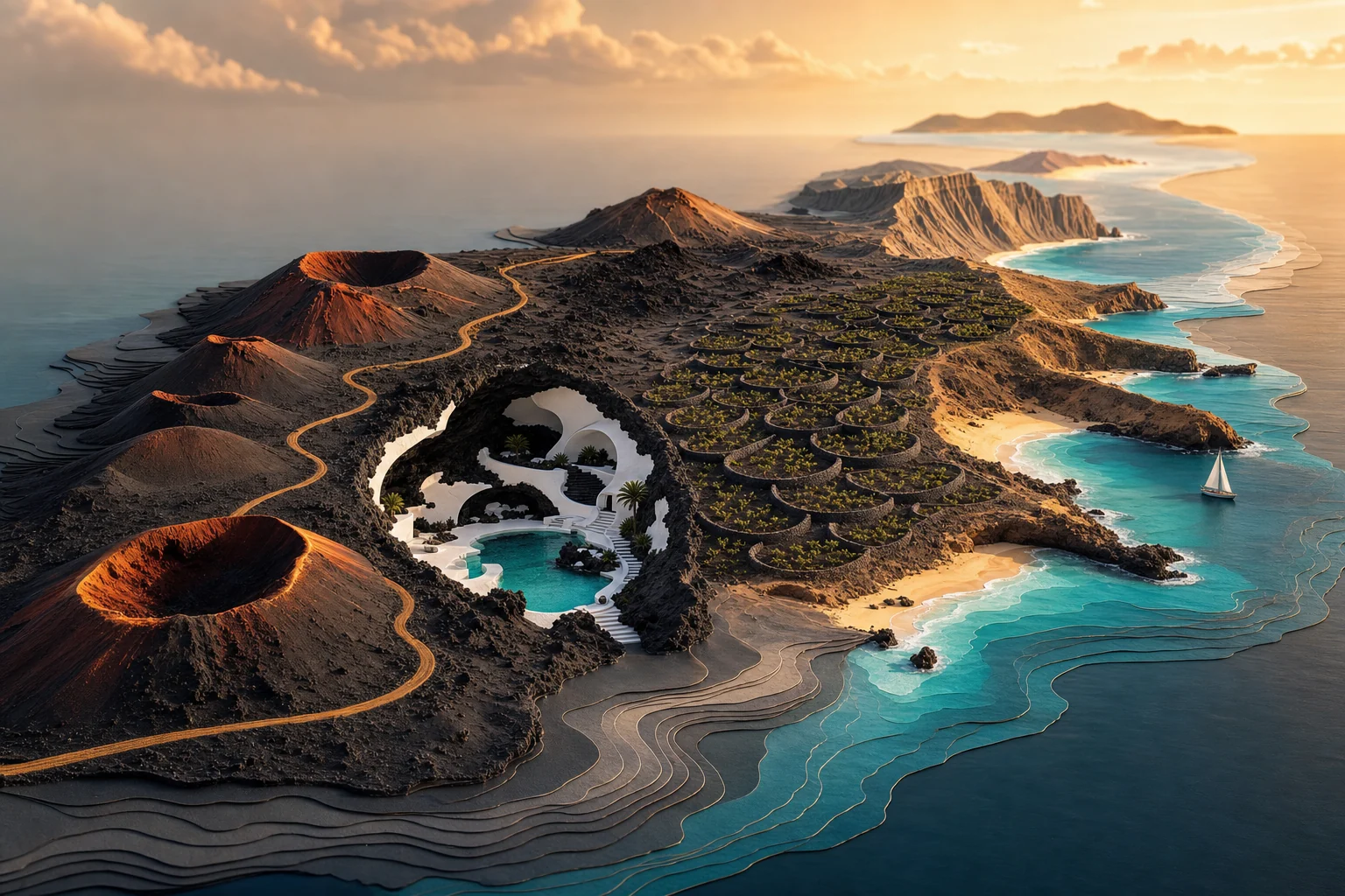 Mundo volcánico de Lanzarote