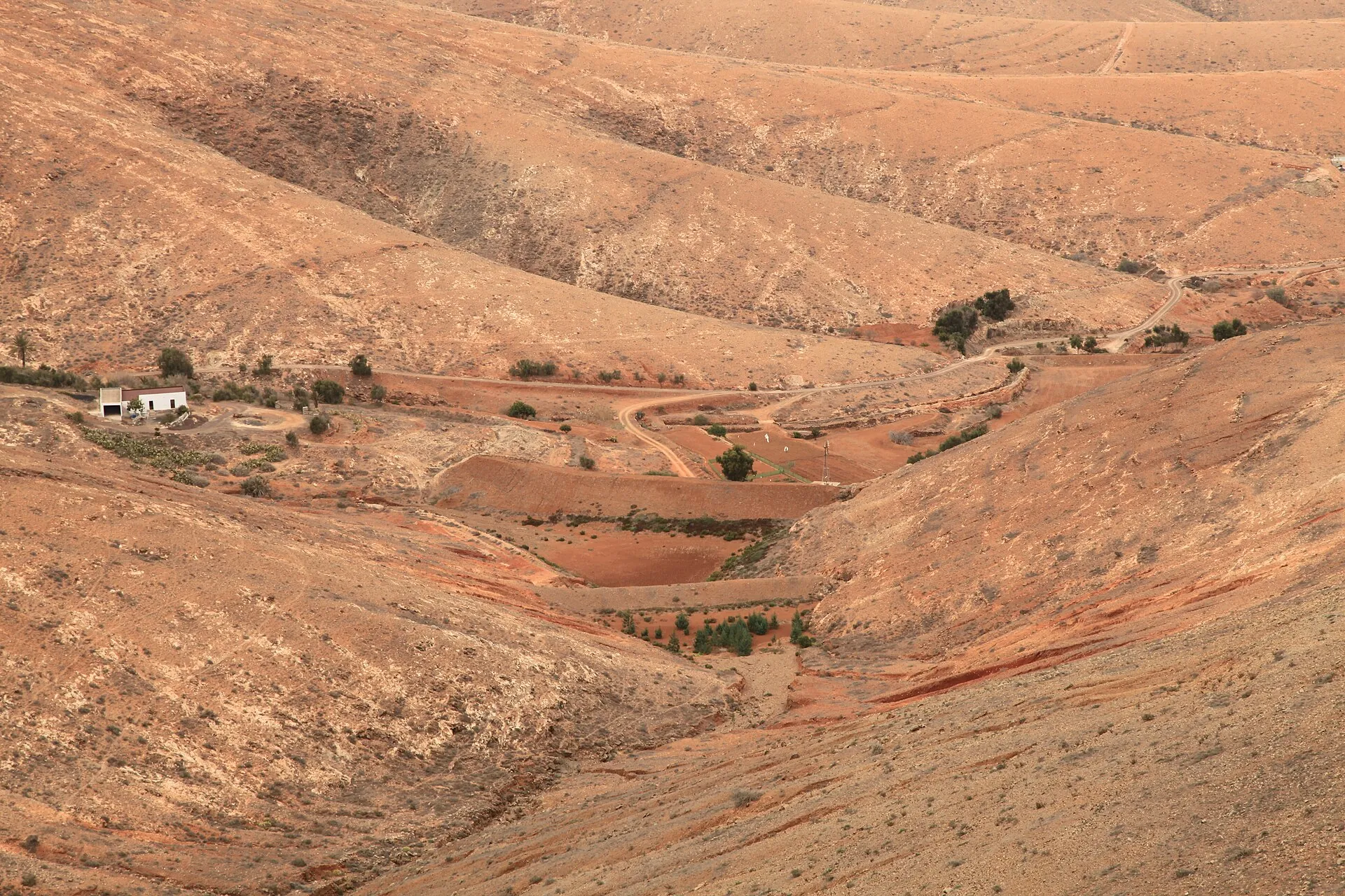 Paisaje interior de Fuerteventura